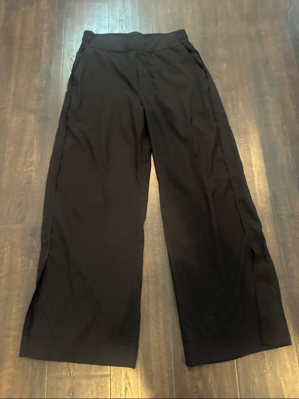 Old Navy Black Wide-Leg Dress Pants